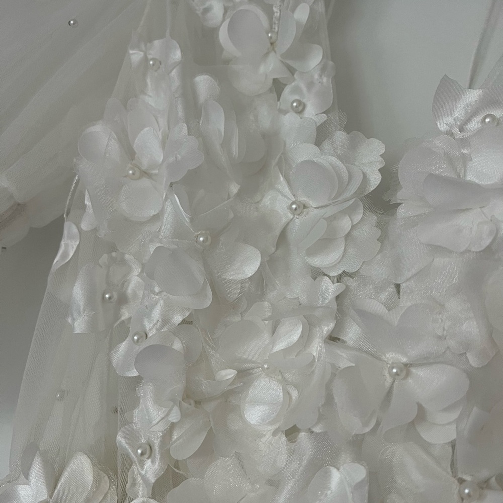 Bridal Short Puff Dress - Picture 8 of 8